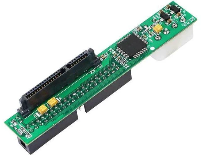 Alt view image 4 of 5 - SATA Female to 40Pin Male 3.5" IDE Adapter, IDE Hard Drive to SATA Interface Converter for Desktop PC