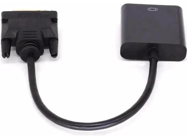 Alt view image 2 of 4 - 25CM Active Dual Link DVI-D 24+1 Male to VGA Female DAC Converter Cable, Digital to Analog Video Adapter Support 1080P