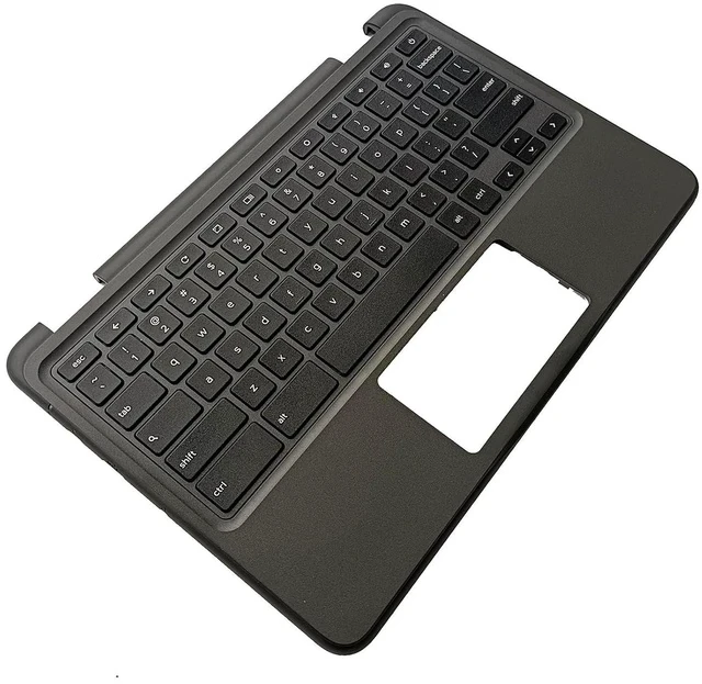 Alt view image 4 of 7 - 0WP30N WP30N Replacement for Dell Chromebook 11 3110 Non-Touch Laptop Upper Top Cover Case Palmrest Keyboard Assembly Part (NOT for 3110 2-in-1 Version)