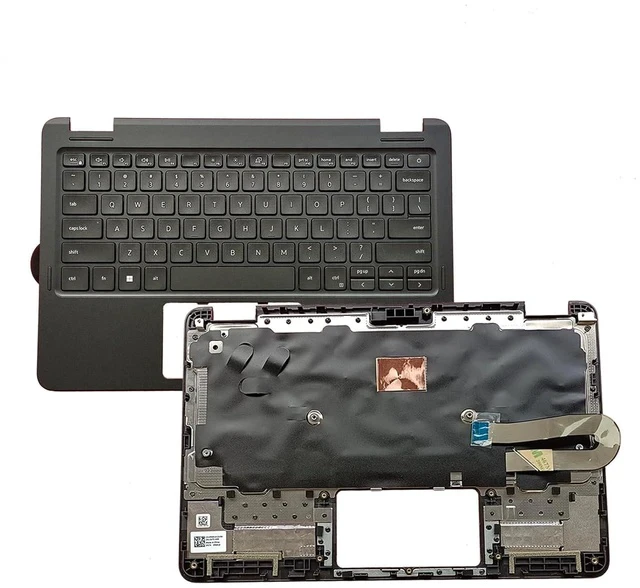 Alt view image 6 of 7 - 04T28H 4T28H Replacement for Dell Latitude 3140 Laptop Upper Top Cover Case Palmrest US Keyboard Assembly Part
