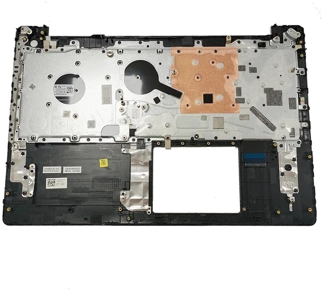 Alt view image 2 of 7 - Replacement for Dell Inspiron 15 3000 3583 Laptop Upper Top Cover Case Palmrest Non-Backlit Keyboard Assembly Part P4MKJ 0P4MKJ Black