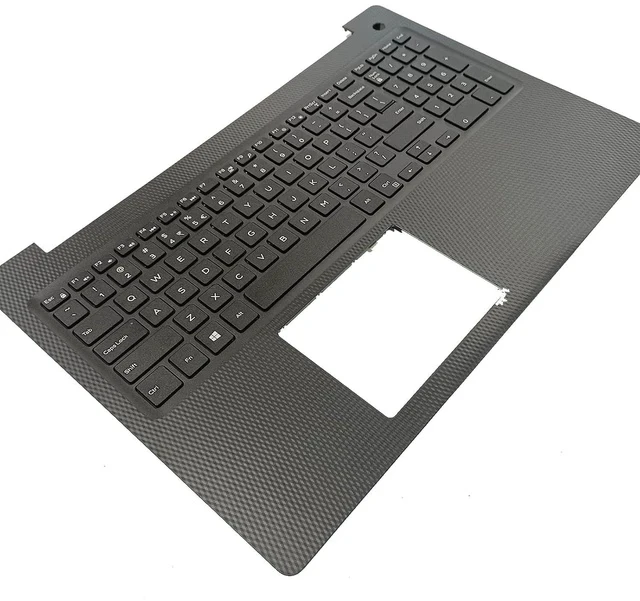 Alt view image 6 of 7 - Replacement for Dell Inspiron 15 3000 3583 Laptop Upper Top Cover Case Palmrest Non-Backlit Keyboard Assembly Part P4MKJ 0P4MKJ Black