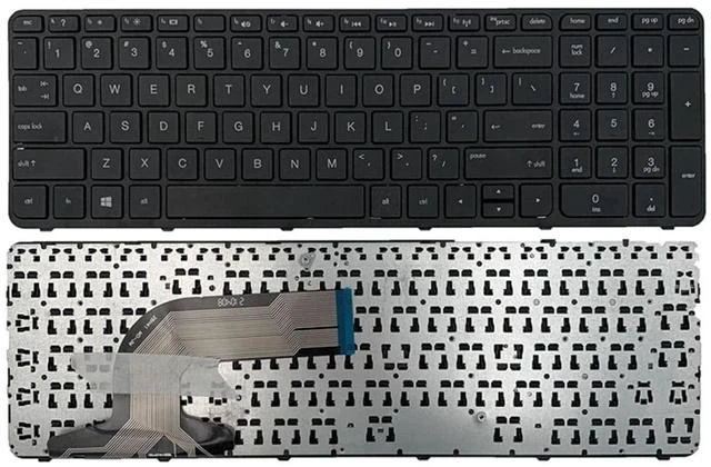 Main image of Laptop Replacement US Layout Keyboard for HP Pavilio 15-f 15-g 15-r 15-e 15-f387wm 15-d035dx 15-f233wm 15-f272wm 15-f010wm 15-n290nr 15-e 15-f222wm 15-f271wm 749658-031 NSK-CN6SC