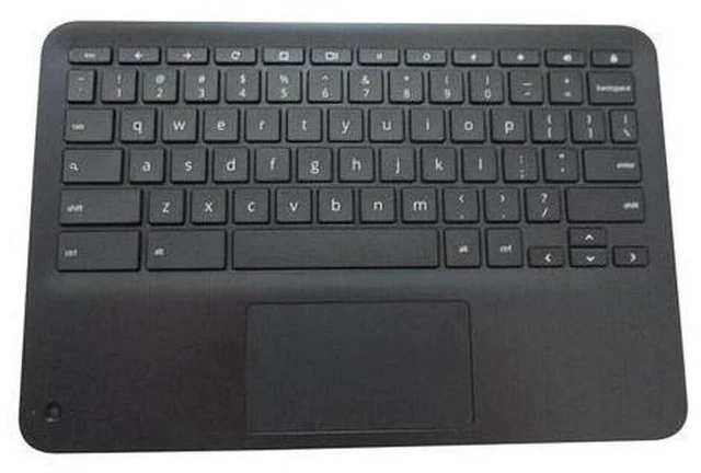 Main image of replacement keyboard for HP Chromebook 11 G3 EE with Palmrest including Touchpad L92214-001