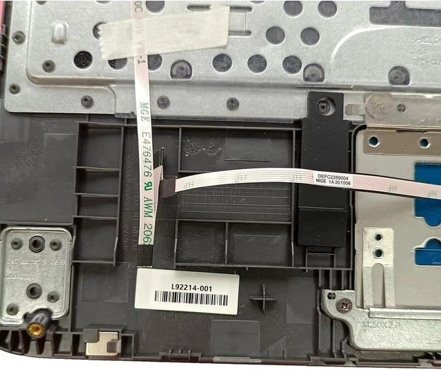 Alt view image 3 of 7 - replacement keyboard for HP Chromebook 11 G3 EE with Palmrest including Touchpad L92214-001