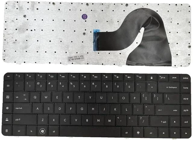 Main image of Laptop Replacement US Layout Keyboard for HP Compaq Presario CQ62 G62 G56 CQ56 CQ62-100 CQ62-200 CQ62-300 Series 595199-001 613386-001 6098 Cq56-100 G56-100 G62-340US