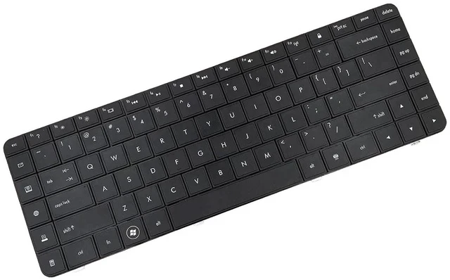Alt view image 2 of 3 - Laptop Replacement US Layout Keyboard for HP Compaq Presario CQ62 G62 G56 CQ56 CQ62-100 CQ62-200 CQ62-300 Series 595199-001 613386-001 6098 Cq56-100 G56-100 G62-340US