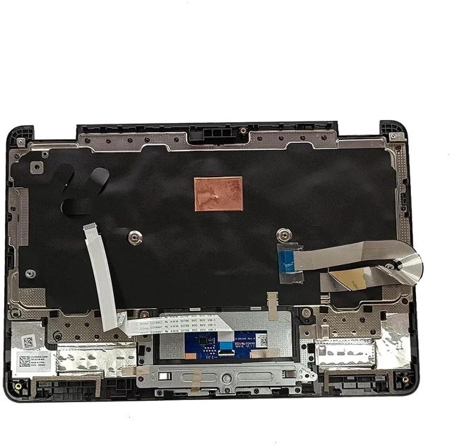 Alt view image 3 of 7 - 04T28H 4T28H Replacement for Dell Latitude 3140 Laptop Upper Top Cover Case Palmrest US Keyboard Touchpad Assembly Part