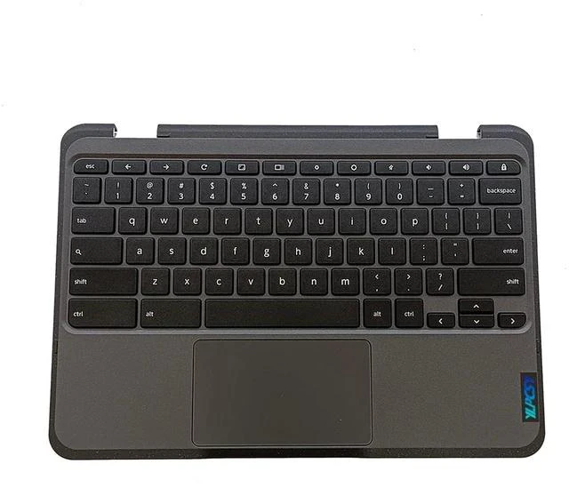 Main image of Replacement for Lenovo 300e Chromebook Gen 3 82J9 82JA Laptop Upper Top Cover Case Palmrest US Keyboard Touchpad Assembly Part 5M11C94743 5M11G97058(NO WFC Hole)LTE