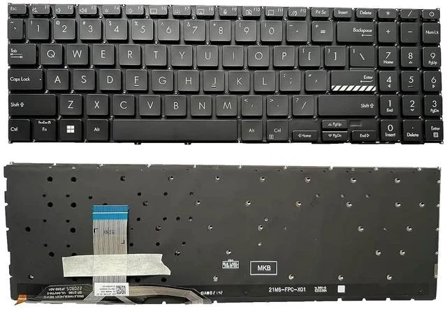 Main image of Laptop Replacement US Layout Keyboard for Asus Vivobook 15 X1502 X1502ZA X1502Z X1502VA B1502 B1502CBA M1603Q M1503Q M1502 M1502Z for Pro16 X1605V X1603Z