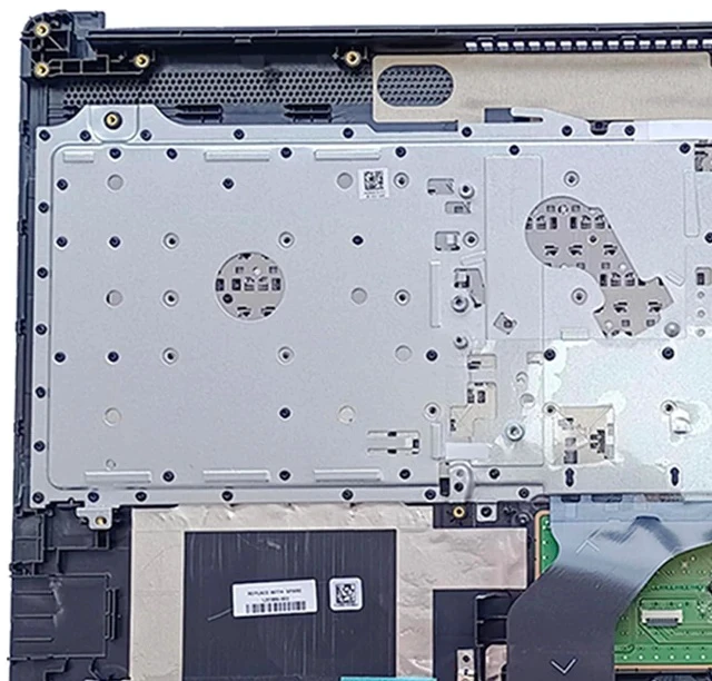 Alt view image 4 of 7 - L20386-001 AP29M000A00 Replacement for HP 15-DA 15-DB 15-DR 15-DA0053WM 15-DA0012DX 15-DA0073WM Trackpad AHS Laptop Upper Top Cover Case Palmrest Not-Backlit US Keyboard Touchpad Assembly Part Gray