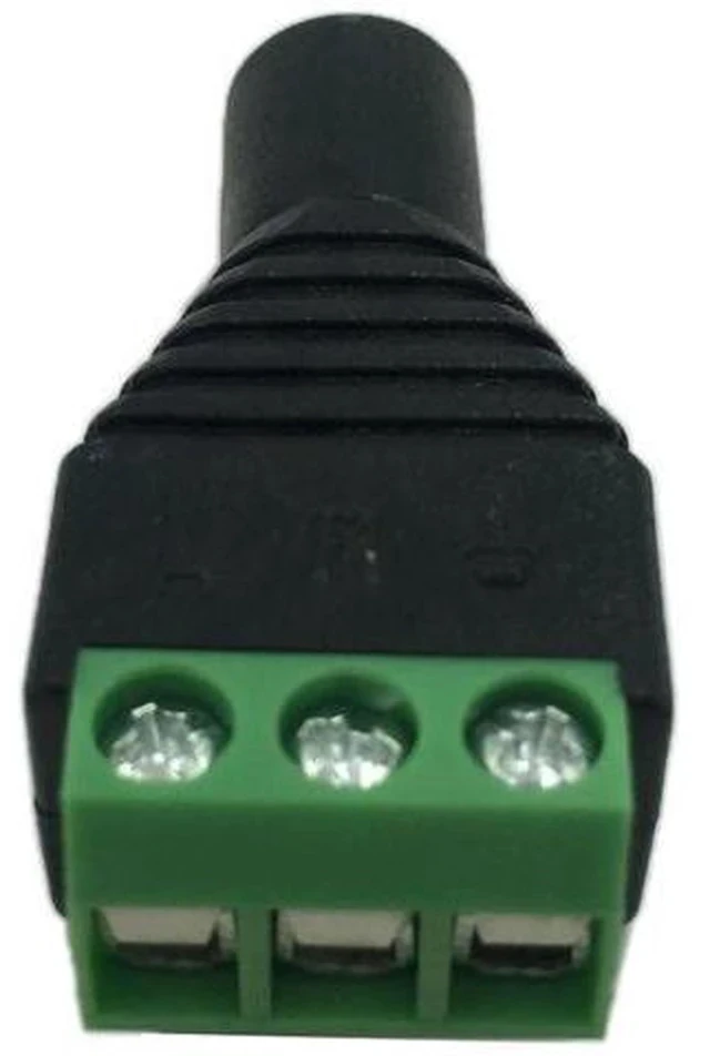 Alt view image 3 of 6 - 2 Pack Solderless 3.5mm Stereo AV Female Jack to 3 Screw Terminal Balun Adapter, Headphone Audio Replacement Terminal Connector
