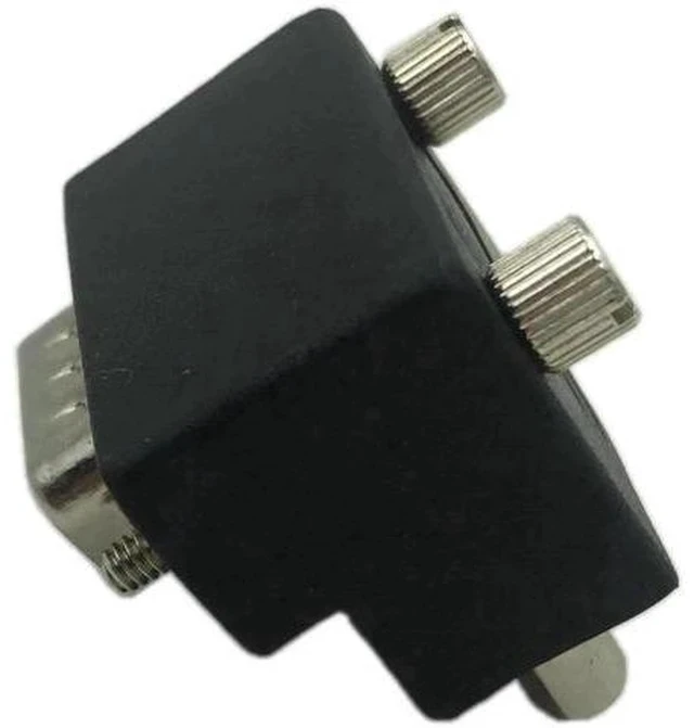 Alt view image 4 of 6 - DB9 9Pin RS232 Male to Female Serial Gender Changer Adapter Coupler Extension Connector