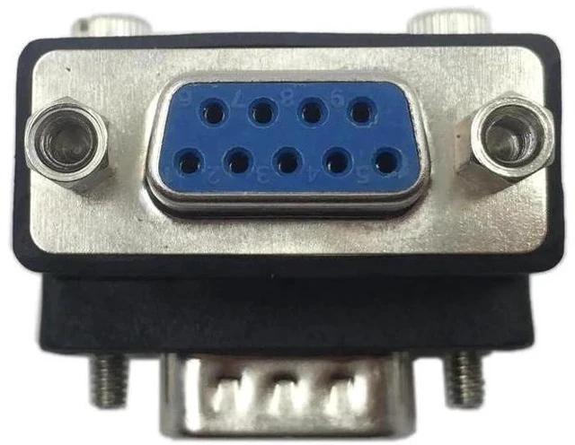 Alt view image 5 of 6 - DB9 9Pin RS232 Male to Female Serial Gender Changer Adapter Coupler Extension Connector