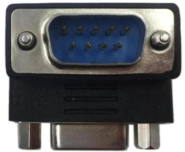 Alt view image 6 of 6 - DB9 9Pin RS232 Male to Female Serial Gender Changer Adapter Coupler Extension Connector