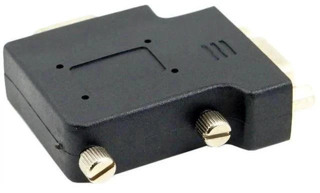 Alt view image 5 of 6 - 90 Degree Left Angled HDB15Pin VGA Male to Female Gender Changer Adapter, D-Sub SVGA Video Connector for Graphics Card, Monitor, Projector