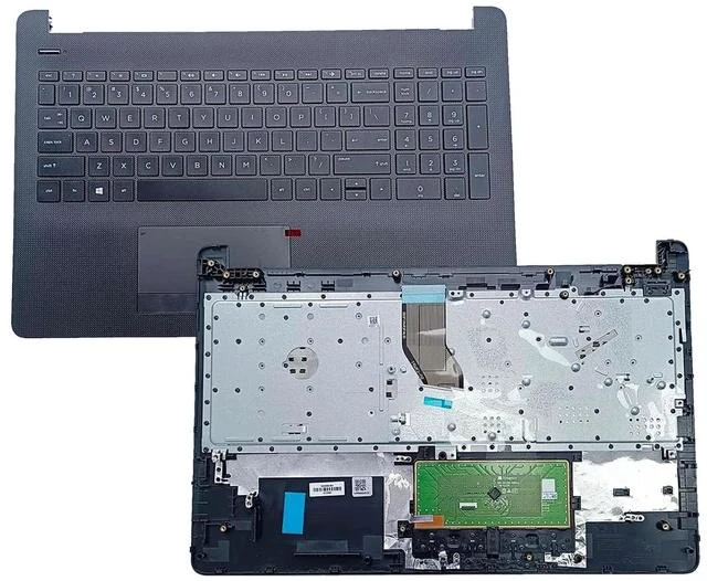 Main image of 925008-001 AP204000E00 Replacement for HP 15T-BR000 15T-BS 15Z-BW 15-BS 15-BW 15G-BR 15G-BX 15-BS020WM 15.6" Laptop Upper case Palmrest Assembly with Non-Backlit US Keyboard and Touchpad