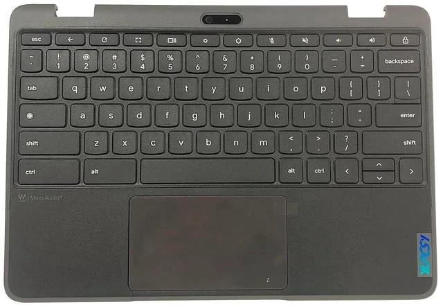 Main image of Replacement for Lenovo Chromebook 300E Yoga Gen4 (WFC) Laptop Upper Top Cover Case Palmrest US Keyboard Touchpad Assembly Part 5M11H62894 Gray