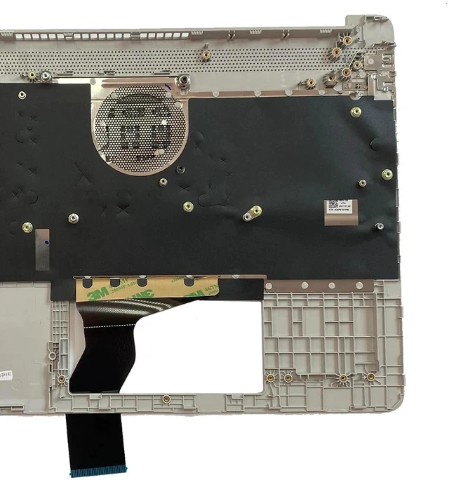 Alt view image 7 of 7 - Replacement for HP 15-DY 15-EF 15s-eq 15s-fq 15T-DY100 15Z-EF100 17-CA1022CY 14-dh1000 15 inch Laptop Upper Top Cover Case Palmrest Not-Backlit Keyboard Assembly Part L63578-001 Sliver