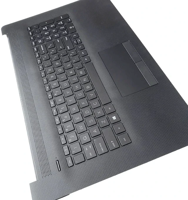 Alt view image 6 of 7 - Replacement for HP Pavilion17BY 17-by 17CA 17-CA Laptop Upper Top Cover Case Palmrest Not-Backlit Keyboard Touchpad Assembly Part L48409-001 6070B1546701