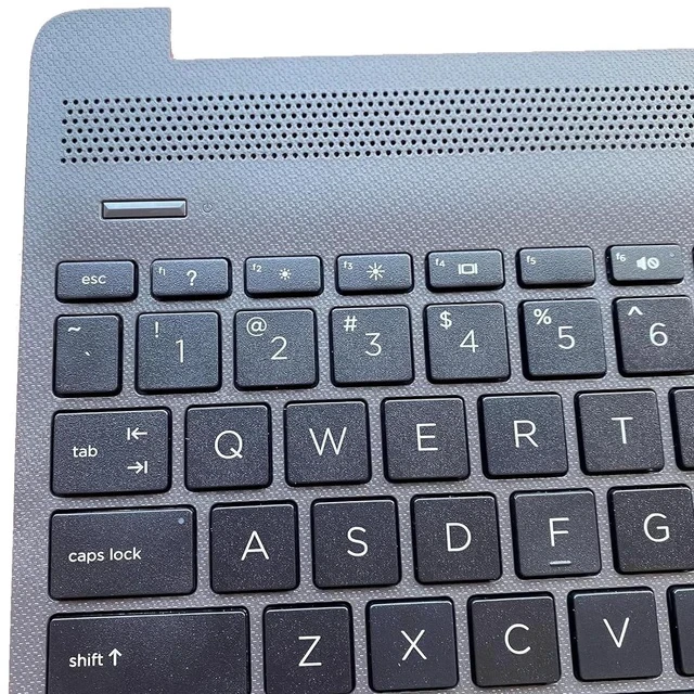 Alt view image 5 of 7 - M31099-001 AP2H8000E60 Replacement for HP Probook 250 255 G8 G9 Laptop Upper Top Cover Case Palmrest Not-Backlit US Keyboard Touchpad Assembly Part Gray