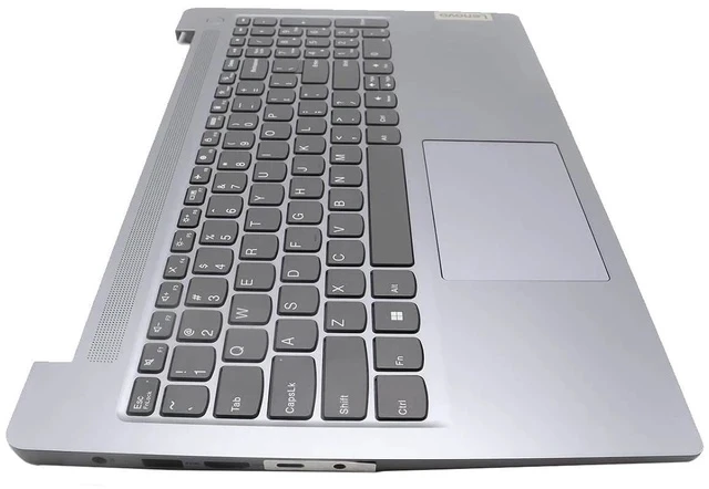 Alt view image 3 of 7 - 5CB1K94973 Replacement for Lenovo IdeaPad Slim 3 15IAN8 82XB Laptop Upper Top Cover Case Palmrest Backlit US Keyboard Touchpad Assembly Part