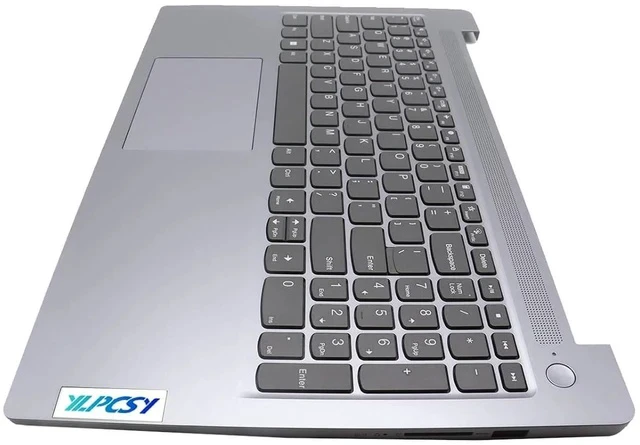 Alt view image 4 of 7 - 5CB1K94973 Replacement for Lenovo IdeaPad Slim 3 15IAN8 82XB Laptop Upper Top Cover Case Palmrest Backlit US Keyboard Touchpad Assembly Part