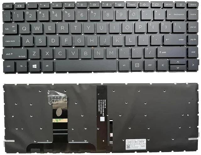 Main image of Laptop Replacement US Layout with Backlight Keyboard for HP ProBook 440 G8 445 G8 445R G8 ZBook Create G7 64 0G7 640 G8 645 G8 M23770-001 M23769-001 4BX8QTA00A0 M23769-001HSN-Q27C HSN-Q31C