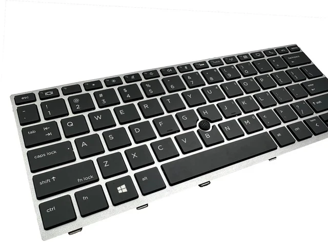 Alt view image 2 of 5 - Laptop Replacement US Layout with Pointer and Backlit Keyboard for HP EliteBook 730 G5 735 G5 830 G5 836 G5 735 G6 830 G6 836 G6 P/N: L13697-001 6037B0135401