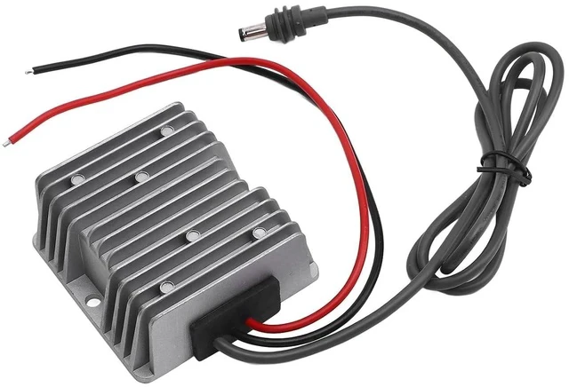 Alt view image 3 of 7 - DC Boost Power Converter, IP68 Rating High Efficiency Aluminum Alloy Step Up Converter Power Cable for Gen 3