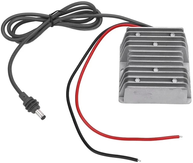 Alt view image 5 of 7 - DC Boost Power Converter, IP68 Rating High Efficiency Aluminum Alloy Step Up Converter Power Cable for Gen 3