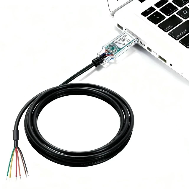 Alt view image 7 of 7 - USB to RS485-WE Serial Cable, RS485-WE-1800-BT UART Serial Converter Cable,USB-RS485-WE Wire End,FT232 Chipset, 6 Way,1.8m/6ft | USB to RS485-WE Serial Cable, UART Serial Converter Cable, USB-RS485-WE
