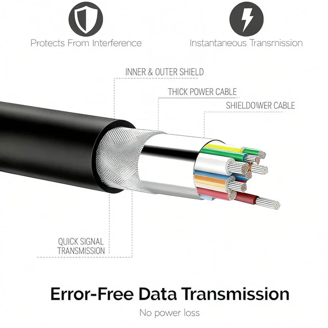 Alt view image 6 of 7 - USB to RS485-WE Serial Cable, RS485-WE-1800-BT UART Serial Converter Cable,USB-RS485-WE Wire End,FT232 Chipset, 6 Way,1.8m/6ft | USB to RS485-WE Serial Cable, UART Serial Converter Cable, USB-RS485-WE