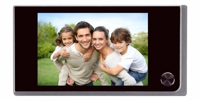 Alt view image 3 of 5 - 3.5-inch HD Smart Video Doorbell WiFi Peephole Viewer, 520A Wireless Doorbell Camera, Home Security & Intercom System