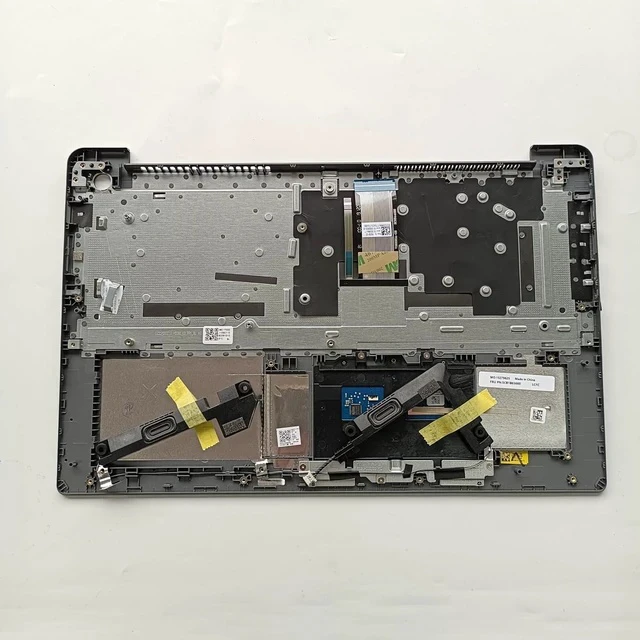 Alt view image 2 of 7 - Replacement Laptop Upper Case Palmrest Backlit Keyboard Touchpad Assembly Part for Lenovo ideapad 3-15ADA6 3-15ITL6 3-15ALC6 5CB1B65660 AP21P000600 Grey Gray