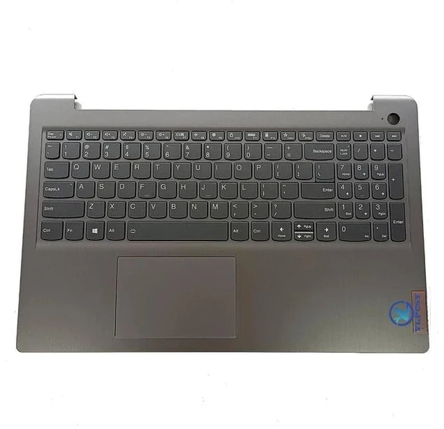 Main image of Replacement Laptop Upper Case Palmrest Backlit Keyboard Touchpad Assembly Part for Lenovo ideapad 3-15ADA6 3-15ITL6 3-15ALC6 5CB1B65660 AP21P000600 Grey Gray