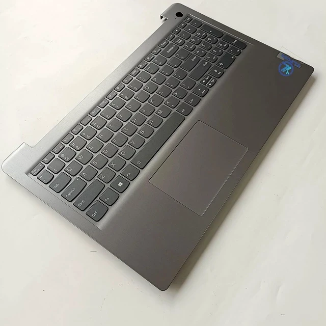 Alt view image 3 of 7 - Replacement Laptop Upper Case Palmrest Backlit Keyboard Touchpad Assembly Part for Lenovo ideapad 3-15ADA6 3-15ITL6 3-15ALC6 5CB1B65660 AP21P000600 Grey Gray