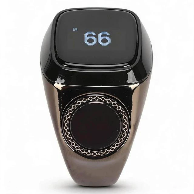 Main image of Finger Tally Counter, Portable Bluetooth Counter with 5 Digit Display, Handheld Number Click Counter, Electronic Counter with Charging Storage Case Support APP