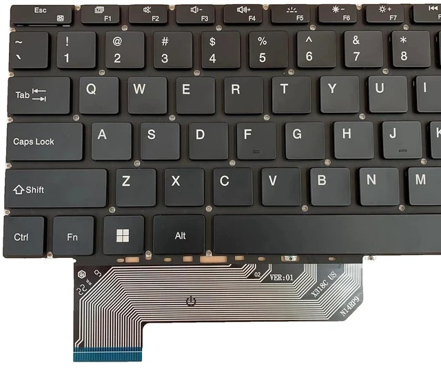 Alt view image 3 of 4 - Laptop Replacement US Layout Backlit Keyboard for Gateway 14.1 Ultra Slim Notebook GWTN141-4RG GWTN141-4BL 4GR 4NK GWTN141-2 GWTN141-3 2BK 2BL 2PR 3BK 3GR 3PR GWTN141-10 GWTN141-10BL 10BK