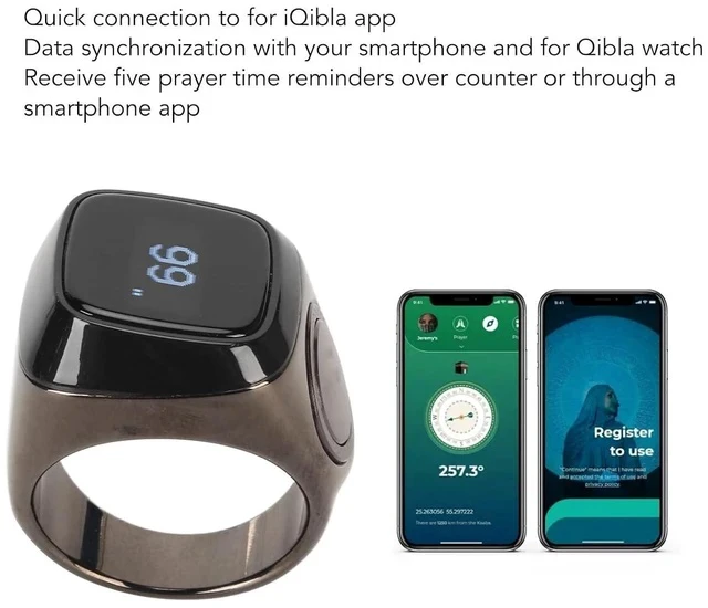 Alt view image 5 of 7 - Finger Tally Counter, Portable Bluetooth Counter with 5 Digit Display, Handheld Number Click Counter, Electronic Counter with Charging Storage Case Support APP