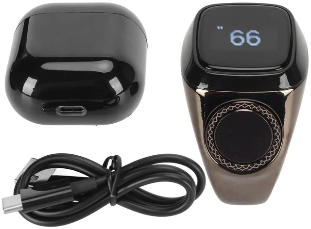 Alt view image 7 of 7 - Finger Tally Counter, Portable Bluetooth Counter with 5 Digit Display, Handheld Number Click Counter, Electronic Counter with Charging Storage Case Support APP