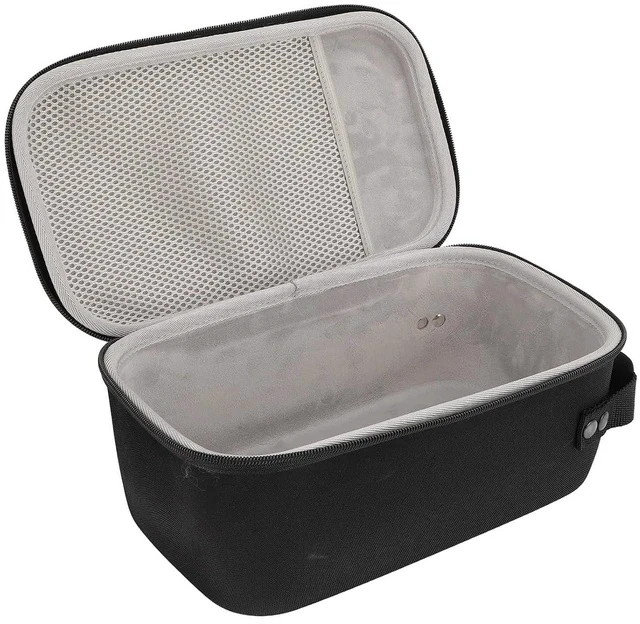 Alt view image 4 of 7 - Protective Carrying Case for Bluetooth Speaker | Hard Travel Case with Handle for Portable Wireless Speaker Made of Nylon EVA