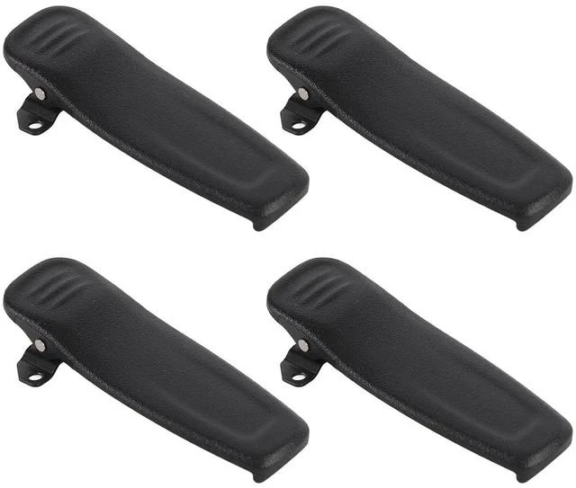 Main image of 4 Pcs Radio Belt Clamp/Holder Replacement, Heavy Duty ABS Belt Clamp/Holder for HYT TC-610-508 -700-780, Secure &
