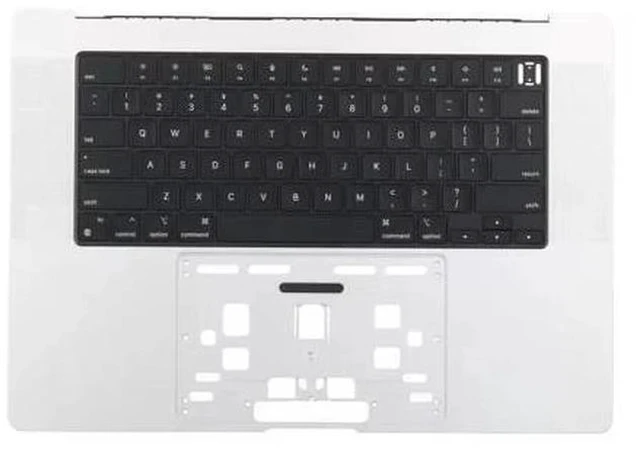 Main image of NEW replacement part Assembly Top case Palmrest US Keyboard Silver for MacBook Pro 16" A2485 2021