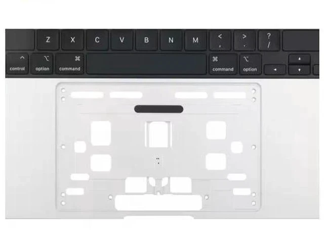 Alt view image 5 of 5 - NEW replacement part Assembly Top case Palmrest US Keyboard Silver for MacBook Pro 16" A2485 2021