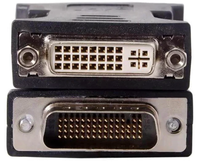 Alt view image 5 of 5 - LFH DMS-59 Male to DVI 24+5 Female Adapter, DMS59 to DVI Digital Video Extension Converter for Desktop PC Graphics Card Multi-Monitor Setup