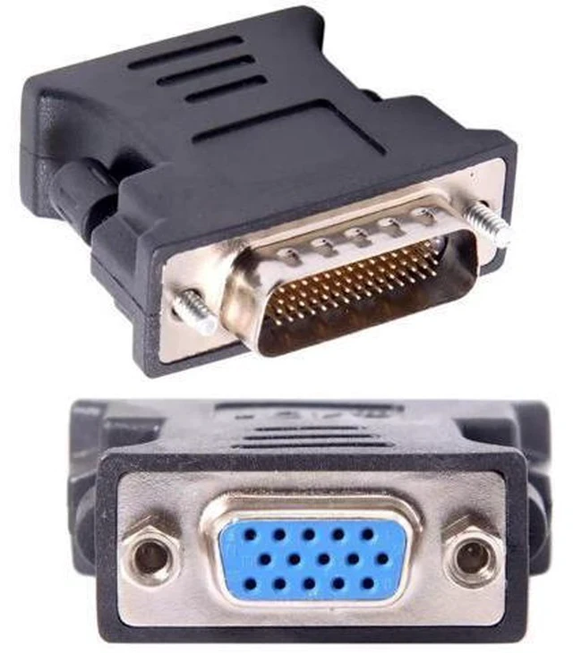 Alt view image 2 of 5 - LFH DMS-59 Male to 15Pin VGA Female Adapter, DMS59 to VGA RGB Converter for Desktop Graphics Card