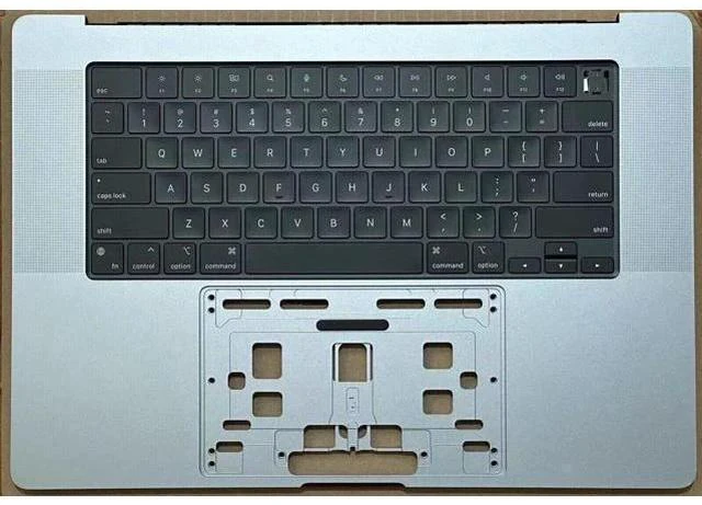 Main image of Replacement part NEW Gray Top case Palmrest US Keyboard Space for MacBook Pro 16" A,2485 2021