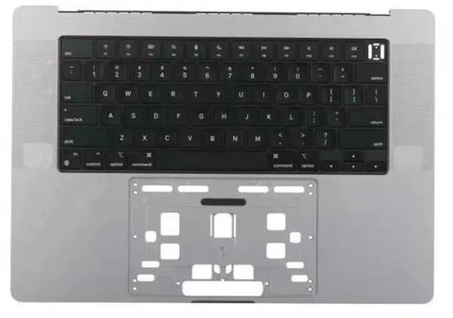 Alt view image 3 of 3 - Replacement part NEW Gray Top case Palmrest US Keyboard Space for MacBook Pro 16" A,2485 2021