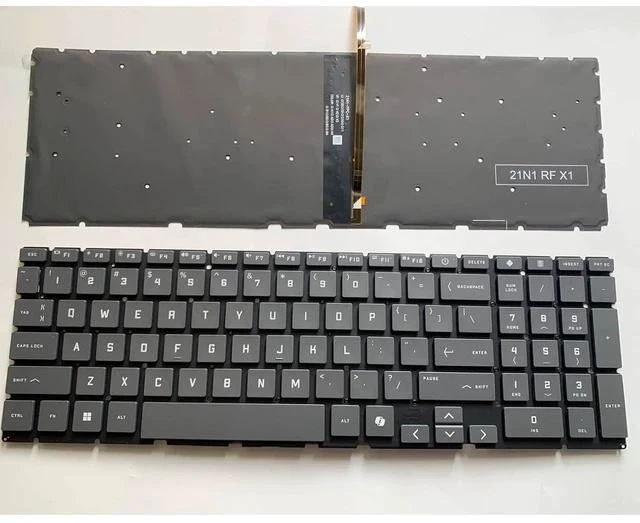 Main image of Laptop Replacement Keyboard US for HP Victus 15-FA 15-fa0000 15-fa0031dx 15-fa0032dx 15-FB TPN-Q278 TPN-Q279 15-fa1093dx Without Frame,Backlit,No TrackPoint